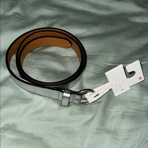 a new day Black and Silver Belt